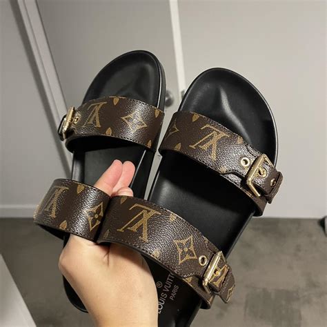 louis vuitton sandals used|louis vuitton sandals real.